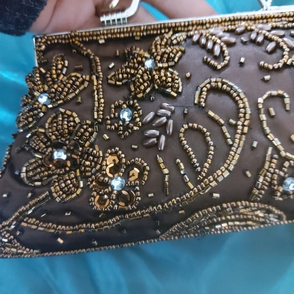 2/$50 Unique sequin/ beaded party purse - Picture 7 of 7